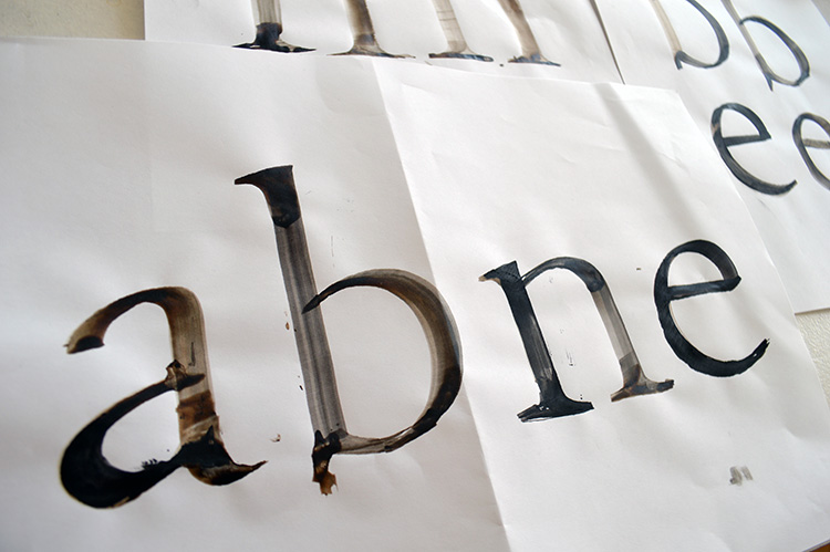 Foundry Old Style Pen and Ink